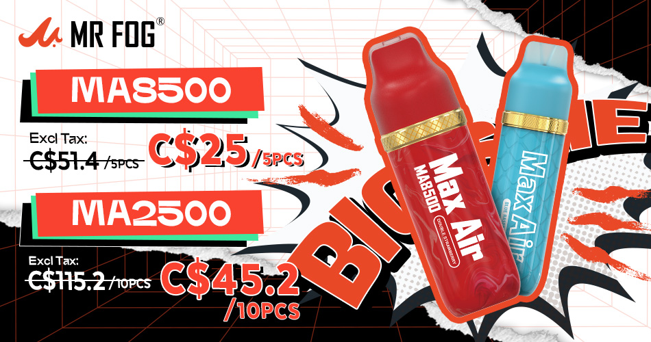 MR FOG MA8500 & MA2500 Big Sale